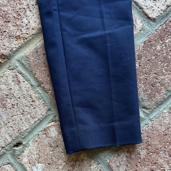 Loft Ann Taylor Marisa Skinny Navy Trouser Work Pants 2 Petite (Hemmed) - Picture 7 of 7